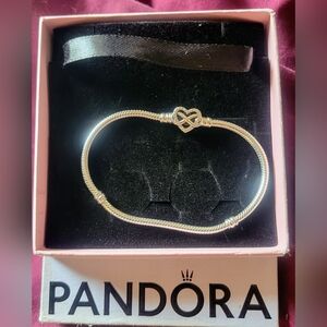 Pandora Sterling Silver Infinity Bracelet